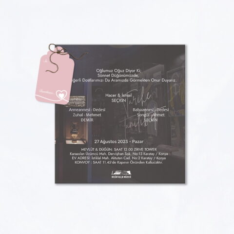 sünnet davetiye modelleri